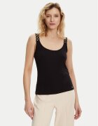 Morgan Top 251-DOUBI Negru Slim Fit