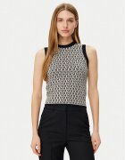 Morgan Top 251-MESTO Negru Regular Fit