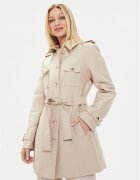 Morgan Trench 231-GOLIAM Bej Regular Fit