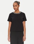 Morgan Tricou 251-DOUTI Negru Regular Fit
