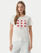 Morgan Tricou 261-DONA Alb Regular Fit