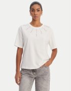 Morgan Tricou 261-DOURRA Alb Straight Fit