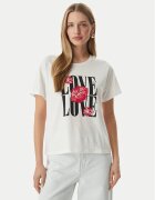 Morgan Tricou 261-DOVE Alb Regular Fit