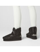 Mou Cizme de zăpadă Eskimo 18 With Rhinestones Logo Negru