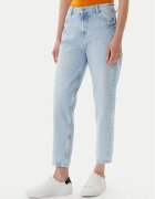 Mustang Blugi Charlotte 1016196 Albastru celest Mom Fit