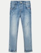 NAME IT Blugi 13237182 Albastru celest Slim Fit