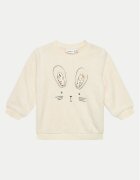 NAME IT Bluză 13206925 Écru Regular Fit