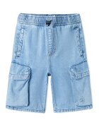 NAME IT Pantaloni scurți de blugi Ben 13240411 Baggy Fit