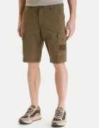 Napapijri Pantalon scurți din material N-Horton NP0A4HOS Regular Fit