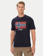Napapijri Tricou S-Flag Tiki Ss NP0A8A6I1761 Regular Fit