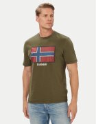 Napapijri Tricou S-Flag Tiki Ss NP0A8A6IG1F1 Regular Fit