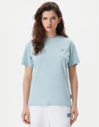Napapijri Tricou S-Nina NP0A4H87 Albastru celest Regular Fit