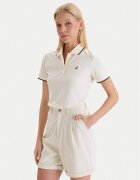 Nautica Tricou polo W126-NALPO-1008-02X Écru Regular Fit