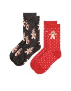 Nelli Blu Șosete lungi 7KB-005-AW23 (2-pack) Colorat