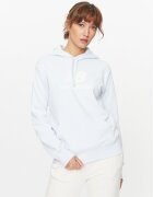 New Balance Bluză Essentials Stacked Logo Hoodie WT31533 Albastru celest Regular Fit