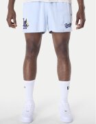 New Era Pantaloni scurți sport LA Dodgers MLB Woven 60596373 Albastru celest Regular Fit