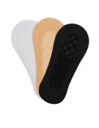 NINE WEST Șosete joase LA_NW_4WB_003_SS25 (3-PACK) MIX Alb