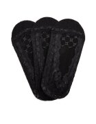 NINE WEST Șosete joase LA_NW_4WB_005_SS25 (3-PACK) BLACK Negru