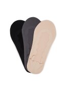 NINE WEST Șosete joase LA_NW_4WB_009_SS25 (3-PACK) BKACK/MIX Colorat