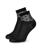 NINE WEST Șosete lungi KR_NW_STREET_W_SS25 (2 PACK) Negru