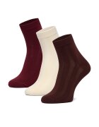 NINE WEST Șosete scurte CEO_BR_NW_25082_Z_AW25 (3 PACK)