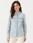 Only cămașă de blugi Alexa 15315185 Albastru celest Regular Fit