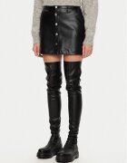 Only Fustă din imitație de piele Amazing 15331876 Slim Fit