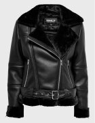 Only Geacă din imitație de piele Agnete 15260002 Regular Fit