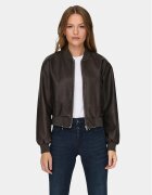 Only Geacă din imitație de piele Jane 15314240 Loose Fit