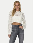 Only Pulover Milla 15300575 Écru Regular Fit