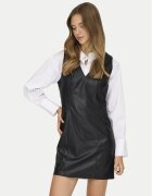 Only Rochie din imitație de piele Nelly 15360558 Slim Fit