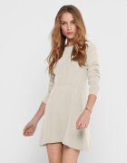 Only Rochie tricotată 15185761 Écru Regular Fit
