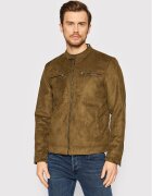 Only & sons Geacă din imitație de piele Willow 22021446 Regular Fit