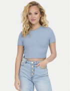 Only Tricou Betty 15311891 Albastru celest Regular Fit