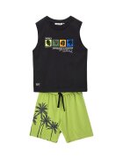 Original Marines Compleu top și pantaloni scurți din material textil DFP4322YM Regular Fit