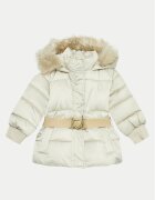 Original Marines Geacă de iarnă DEA1403NF Écru Regular Fit
