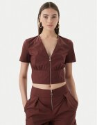 Patrizia Pepe Bluză 2C1672/A9B9-B887 Regular Fit