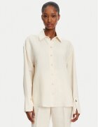 Patrizia Pepe Cămașă 2C1602 A052 B823 Écru Regular Fit