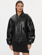 Patrizia Pepe Geacă din imitație de piele 8O0123/E005-K103 Regular Fit