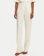 Patrizia Pepe Pantaloni din material 2P1659 A052 B823 Écru Regular Fit
