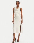 Patrizia Pepe Rochie cocktail 2A2878/A563-B823 Écru Regular Fit