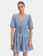 Pepe Jeans Rochie de vară Day PL953694 Albastru celest Regular Fit