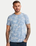 Petrol Industries Tricou M-1050-TSR623 Albastru celest Regular Fit