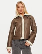 Pieces Geacă din imitație de piele Janelle 17141595 Regular Fit