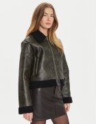 Pieces Geacă din imitație de piele Pippi 17154704 Regular Fit