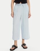 Pieces Pantaloni culotte Sastina 17156930 Albastru celest Loose Fit