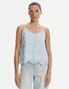 Pieces Top Vilde 17156563 Albastru celest Regular Fit