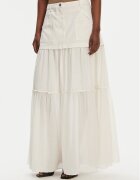 Pinko Fustă maxi Kenny 105252 A2MI Écru Regular Fit