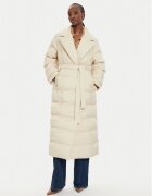 Pinko Geacă de iarnă Taccuino 103829 A0L5 Écru Regular Fit