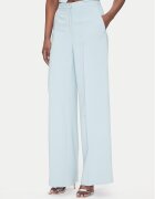 Pinko Pantaloni din material Pergamino 100331 A20Q Albastru celest Regular Fit